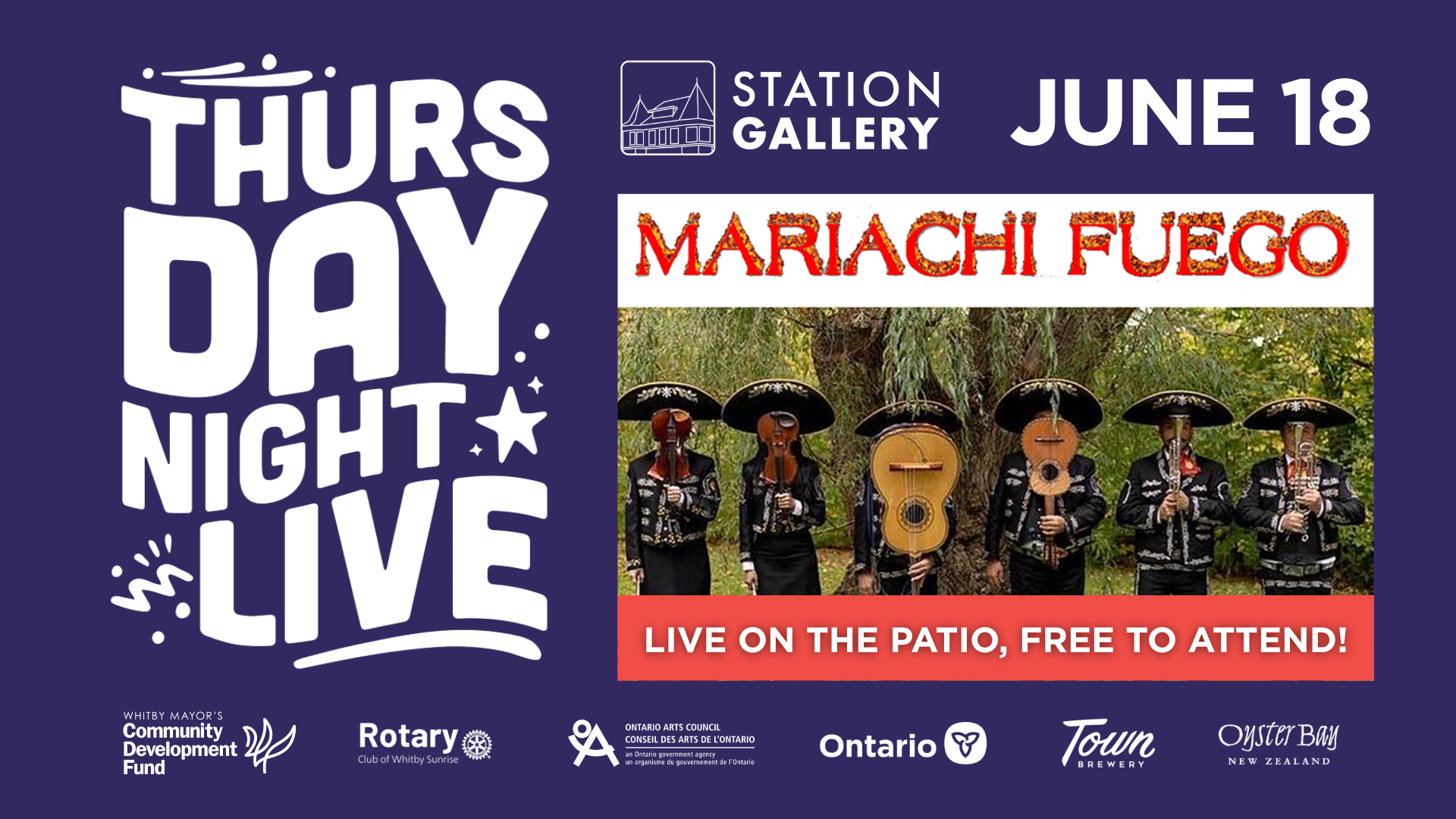 Thursday Night Live with Mariachi Fuego