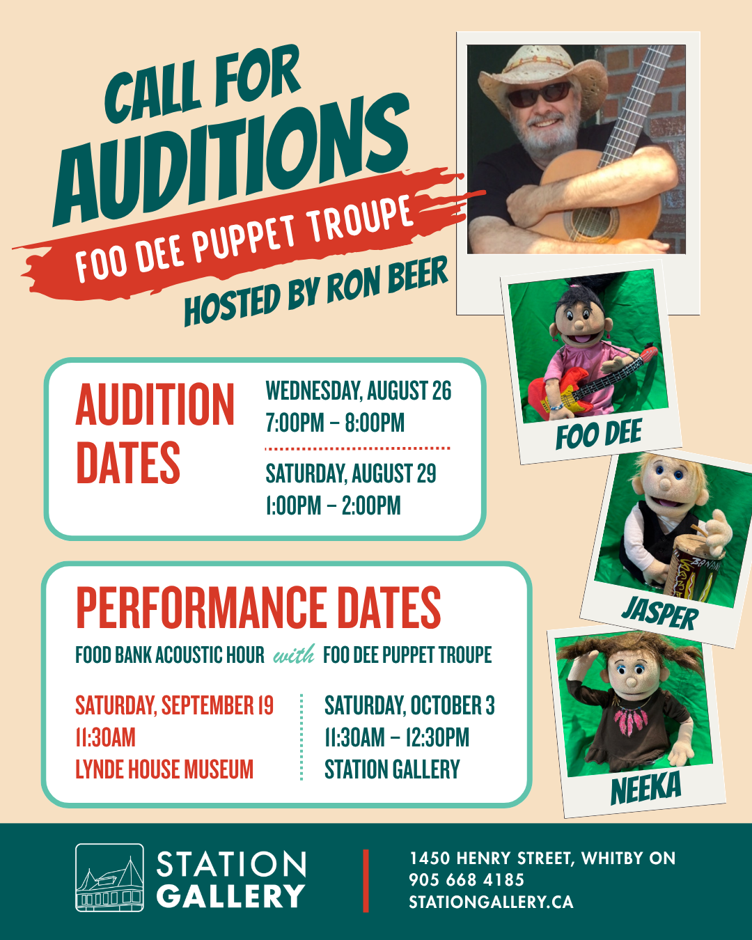 Call for Auditions