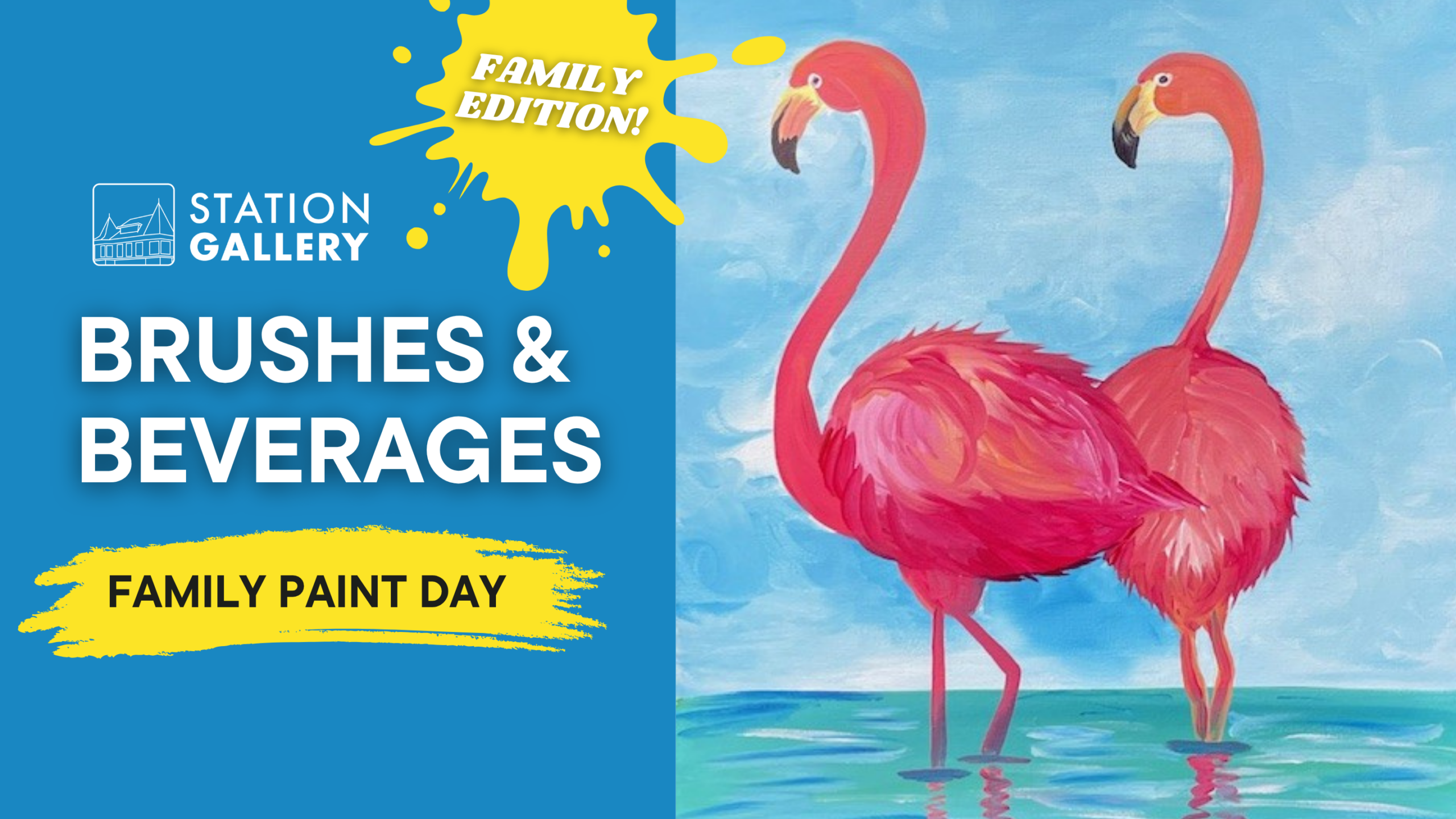 Brushes & Beverages: Family Edition!